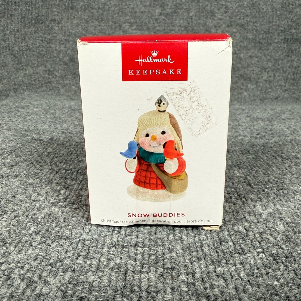 New‎ Hallmark Keepsake Ornament 27th In The Snow Buddies Series 2024 Snowman